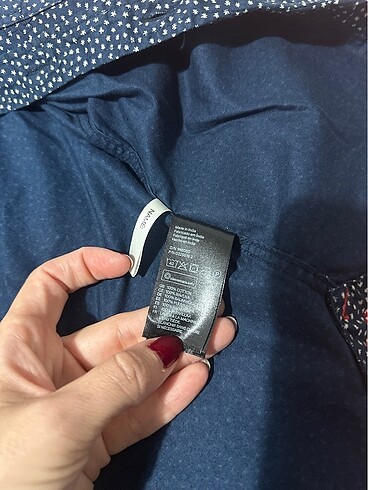 24-36 Ay Beden lacivert Renk H&M Erkek Çocuk Gömlek