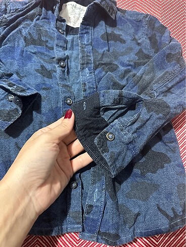 24-36 Ay Beden Mango Erkek Çocuk Gömlek