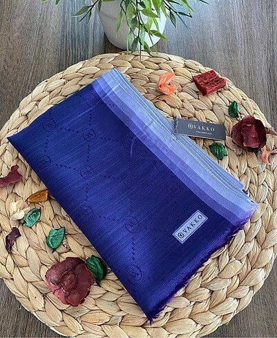  Beden çeşitli Renk Vakko hologram şal