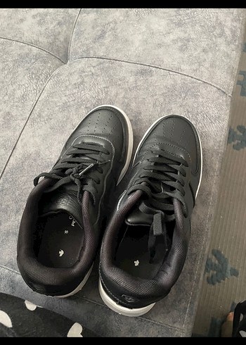 37 Beden Siyah Günlük Kadın Spor Ayakkabı
