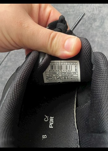 37 Beden siyah Renk Siyah Günlük Kadın Spor Ayakkabı