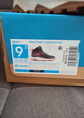 Columbia Siyah Erkek Outdoor Ayakkabı - Görsel 6