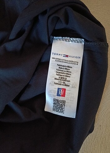 s Beden siyah Renk Tommy Hilfiger kadın tshirt