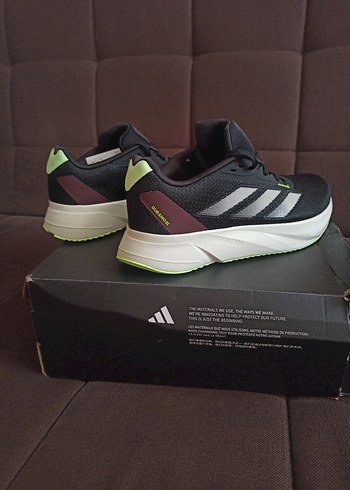 42 Beden siyah Renk Adidas Erkek Siyah Spor Ayakkabı Velcro