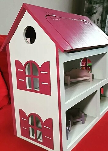 Beden Renk Ahşap Oyuncak Ev