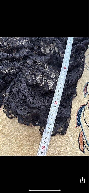 Gece elbisesi dantel detaylı - Görsel 2