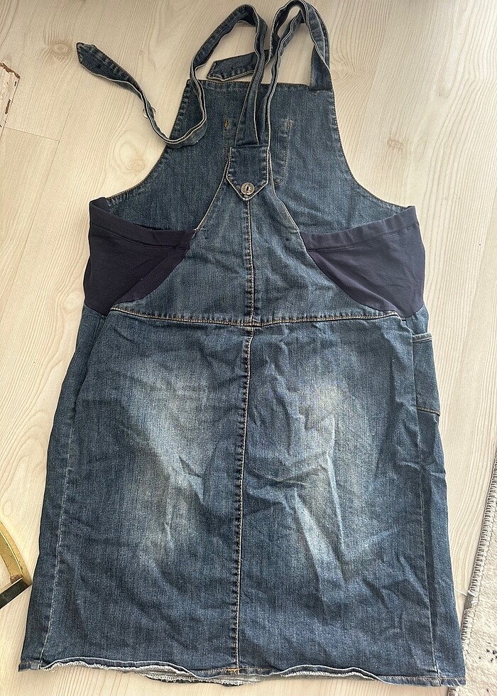 Ayarlı kot elbise - Görsel 2