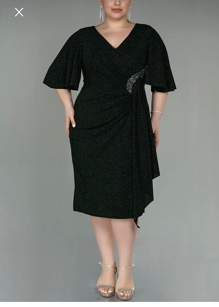 Büyük beden abiye - Görsel 4