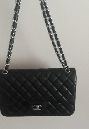 chanel jumbo flap bag (3,55)0 hakiki kuzu derisi