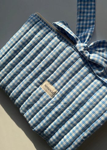 Mavi Pötikare Tablet kılıfı - Görsel 3