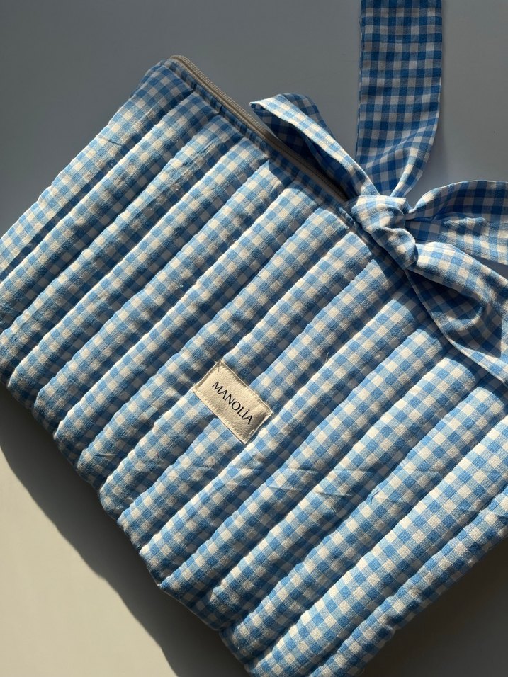 Mavi Pötikare Tablet kılıfı - Görsel 3