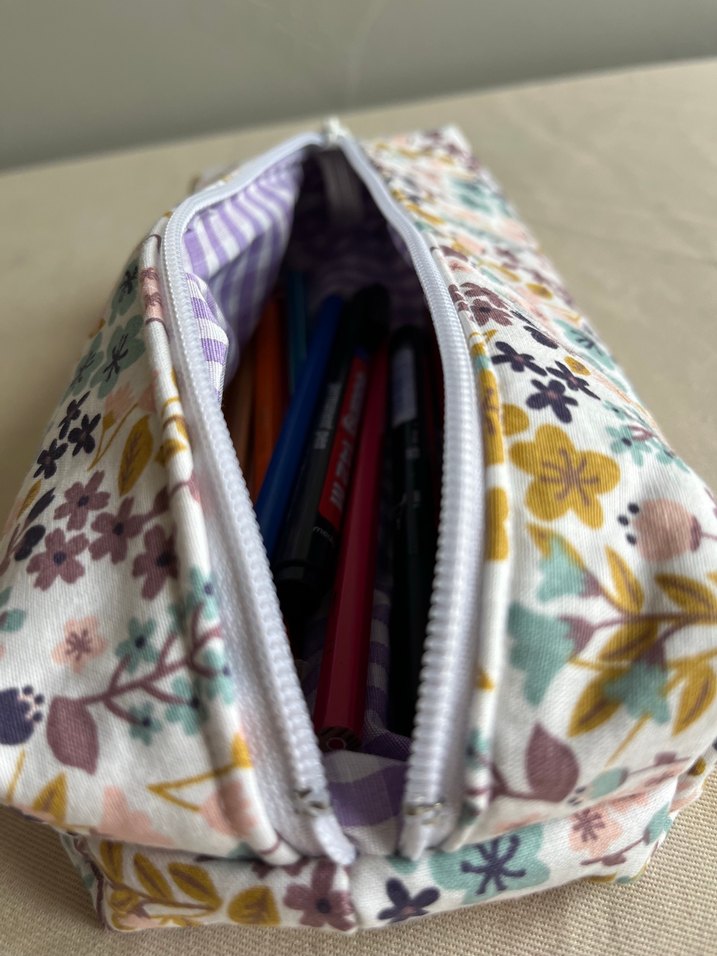 Çiçekli Kalemlik - Görsel 5