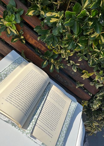 Çiçek Desenli Kitap Kılıfı - Görsel 3