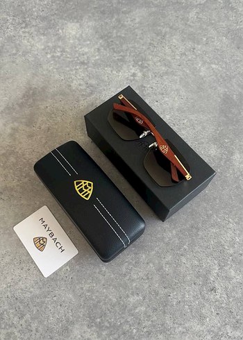 Maybach Kahverengi Minimalist Kadın Güneş Gözlüğü - Görsel 3