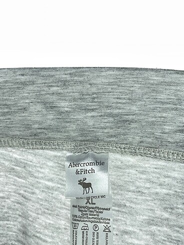 xl Beden gri Renk Abercrombie & Fitch Mini Şort %70 İndirimli.