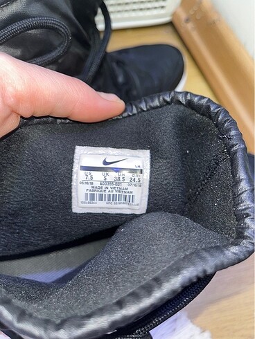 38,5 Beden siyah Renk Nike tanjun bot