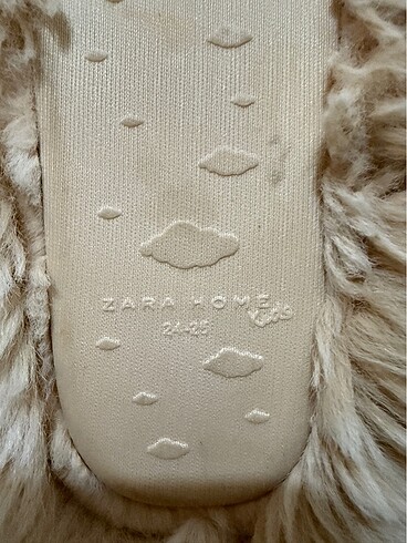 Zara Home bebek panduf - Görsel 3