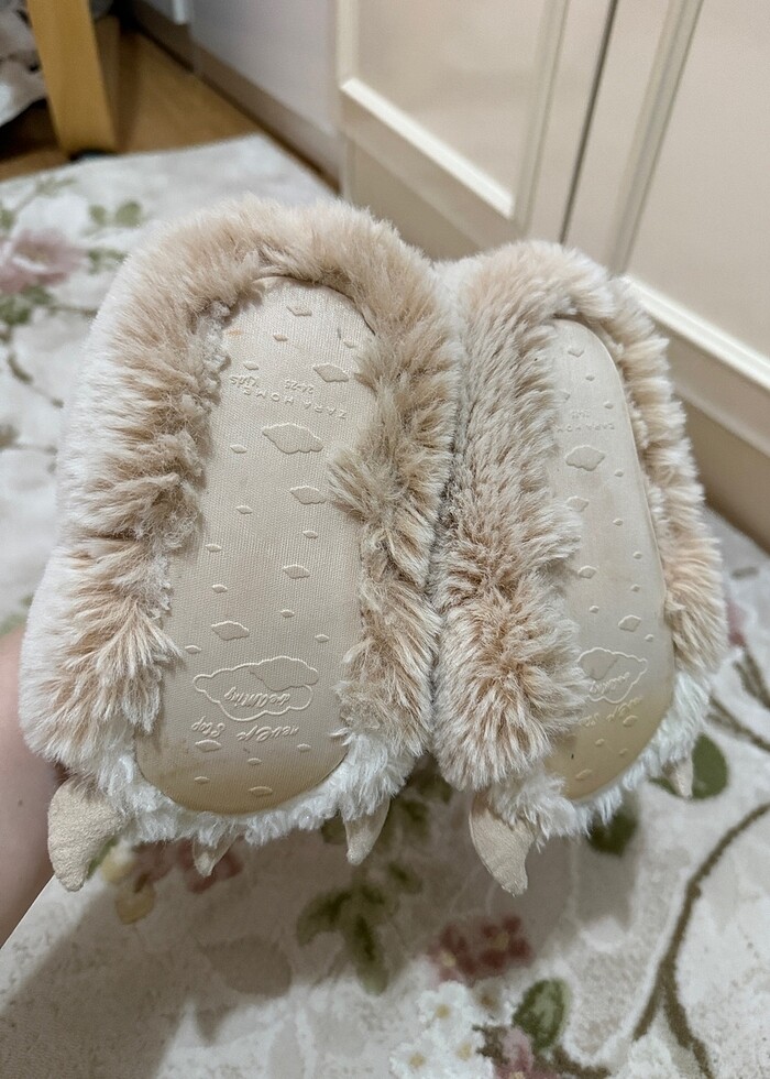 Zara Home bebek panduf - Görsel 2