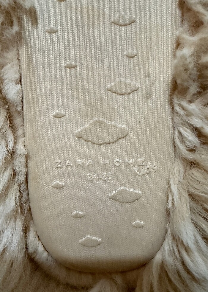 Zara Home bebek panduf - Görsel 3