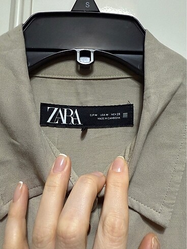 Zara gömlek tunik - Görsel 3