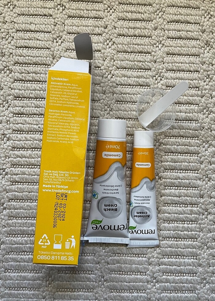 Remove tüy sarartıcı krem - Görsel 3