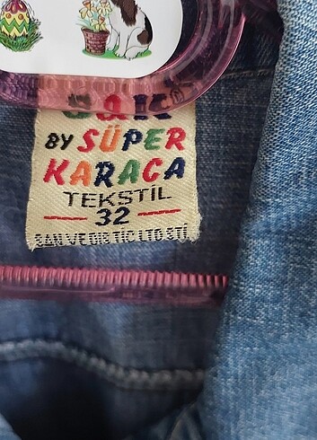 10 Yaş Beden Kız Çocuk Kot Ceket 