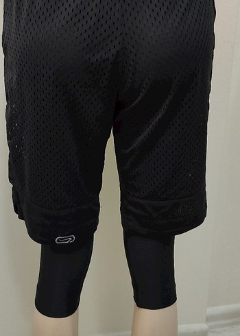 Kalenji fileli ikili dikim Spor tayt. - Görsel 3