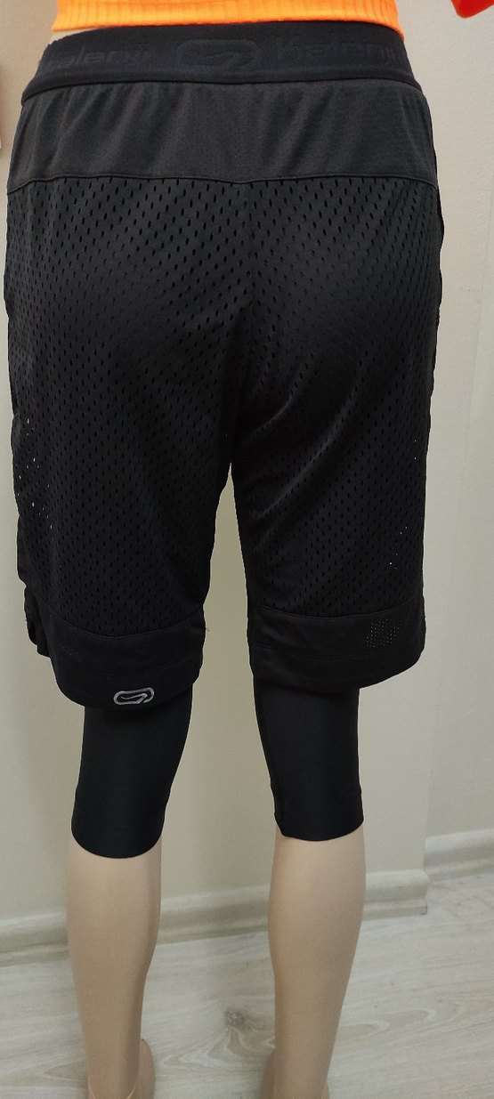 Kalenji fileli ikili dikim Spor tayt. - Görsel 3