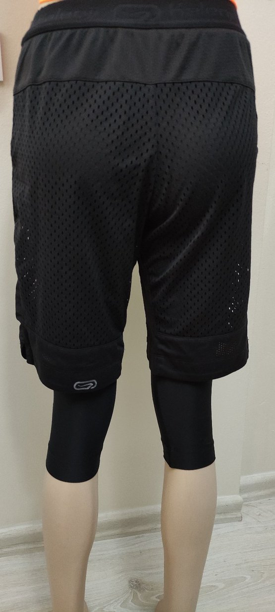 Kalenji fileli ikili dikim Spor tayt. - Görsel 2