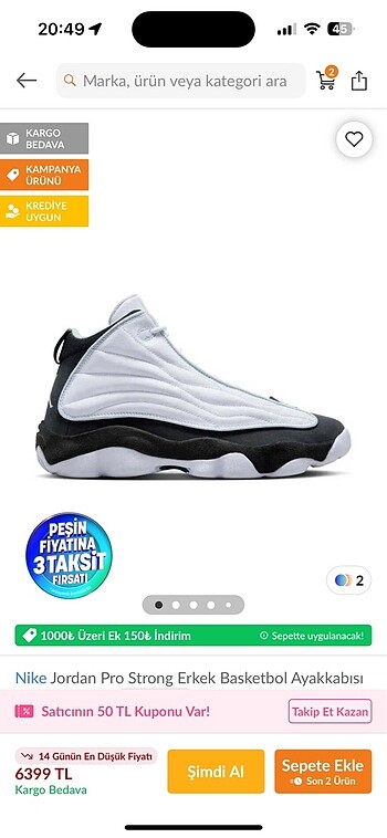 NİKE JORDAN PRO STRONG
