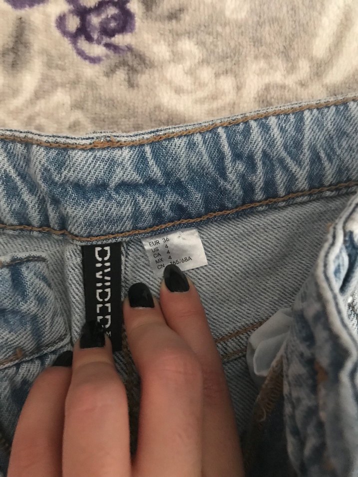 Mavi Pastel Renk Rahat Kesim Kadın Kot Pantolon - Görsel 5