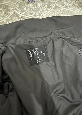 Düğmeli Siyah Kadın Kışlık Mont - Görsel 6