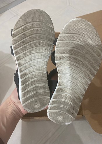 Kız Çocuk Kahverengi Tüylü Bohem Sandalet - Görsel 4