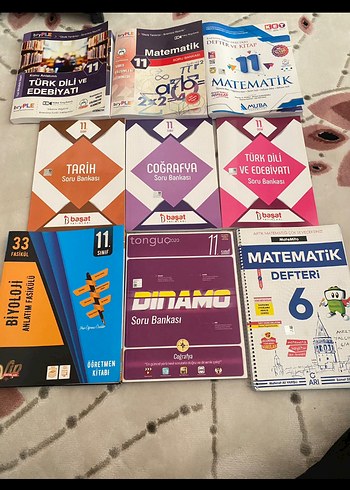 11. Sınıf Soru Bankası ve Defter Seti - Görsel 3