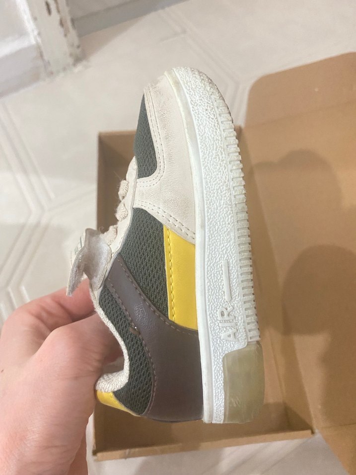 Erkek Çocuk Beyaz Gri Spor Ayakkabı - Görsel 3