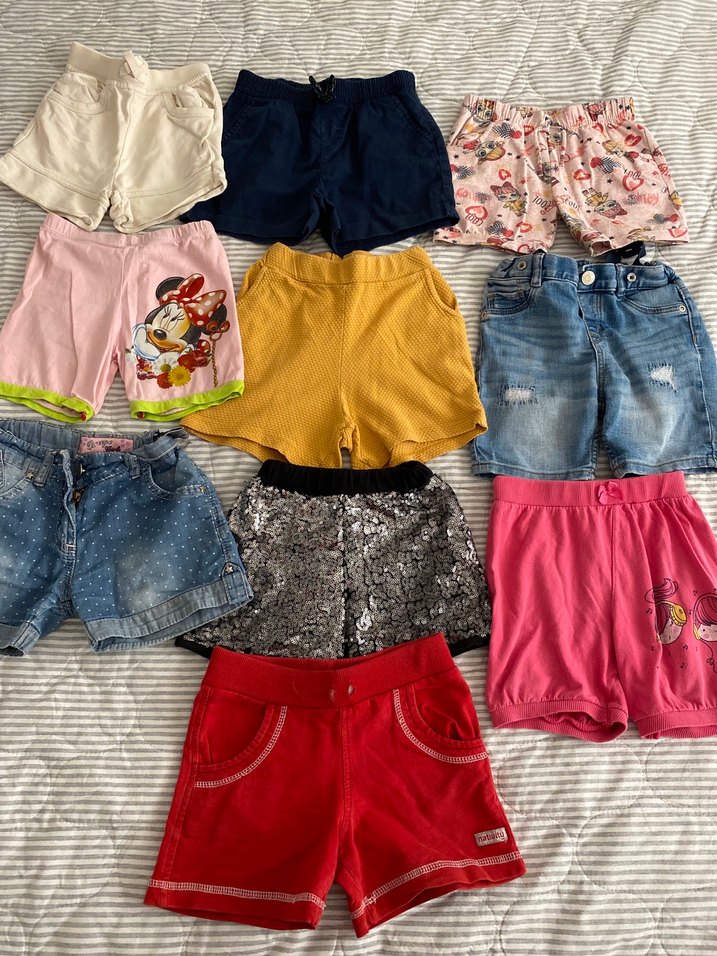 Kız çocuk şortlar - Görsel 4