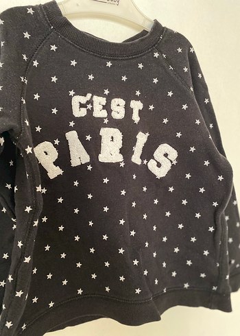 Bebek Kız Pastel Uzun Kollu Baskılı Üstler - Görsel 6