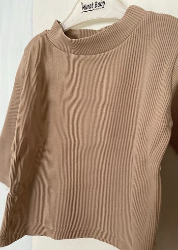 Bebek Kız Pastel Uzun Kollu Baskılı Üstler - Görsel 5