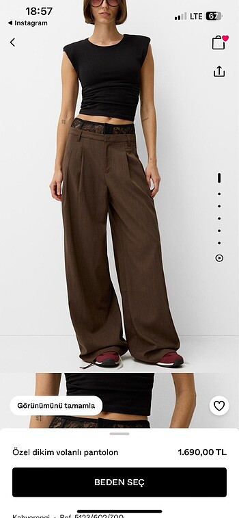 Zara pantolon