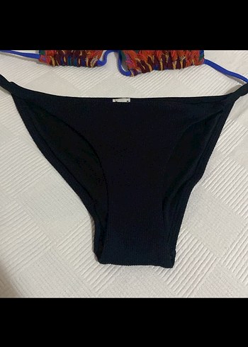 Bohem Mini Bağlamalı Desenli Bikini - Görsel 2