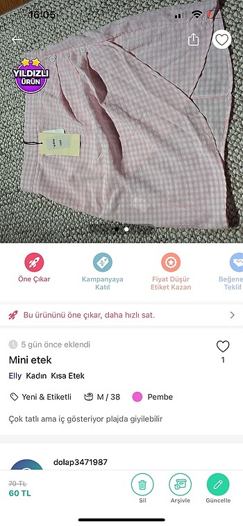 m Beden Özel ilan