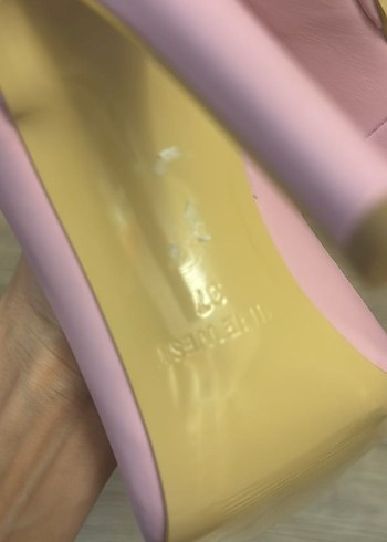 Nine West Pembe Stiletto Kadın Ofis Ayakkabısı