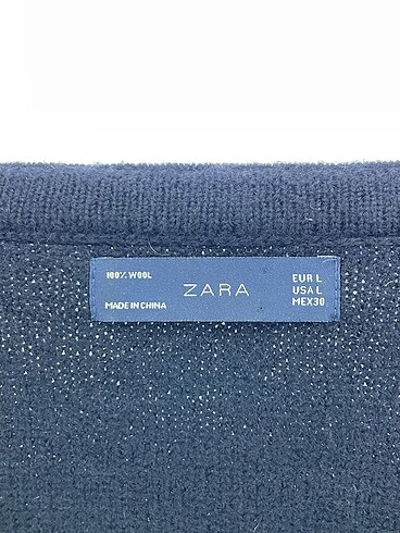 l Beden siyah Renk Zara Hırka %70 İndirimli.