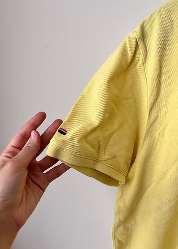 Sarı Kısa Kollu Erkek Polo Tişört - Görsel 3