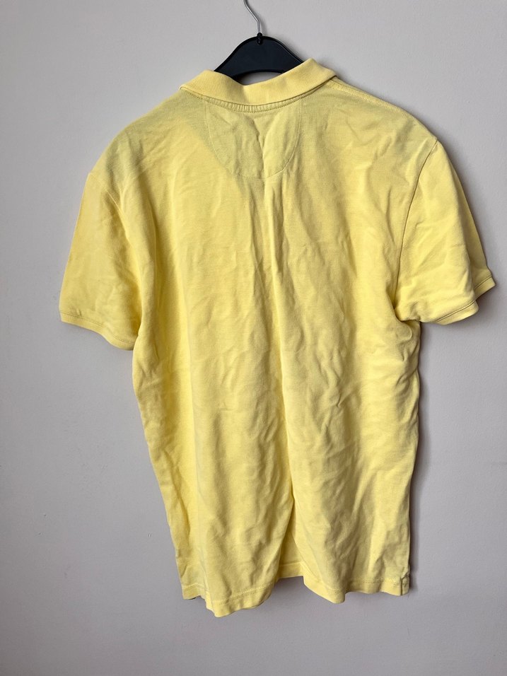 Sarı Kısa Kollu Erkek Polo Tişört - Görsel 2