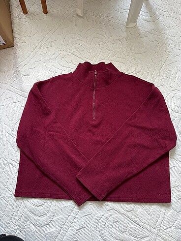 Fermuarlı sweat