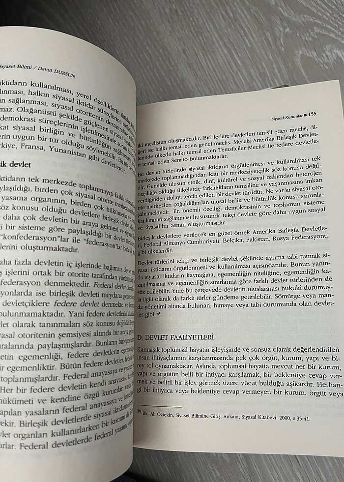 Siyaset Bilimi Davut Dursun - Görsel 2