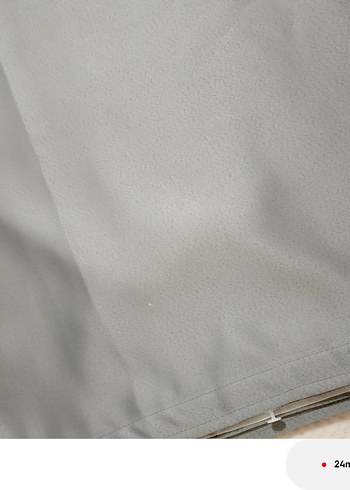 Gri Düz Desenli Perde - Görsel 3