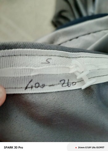 Gri Düz Desenli Perde - Görsel 5