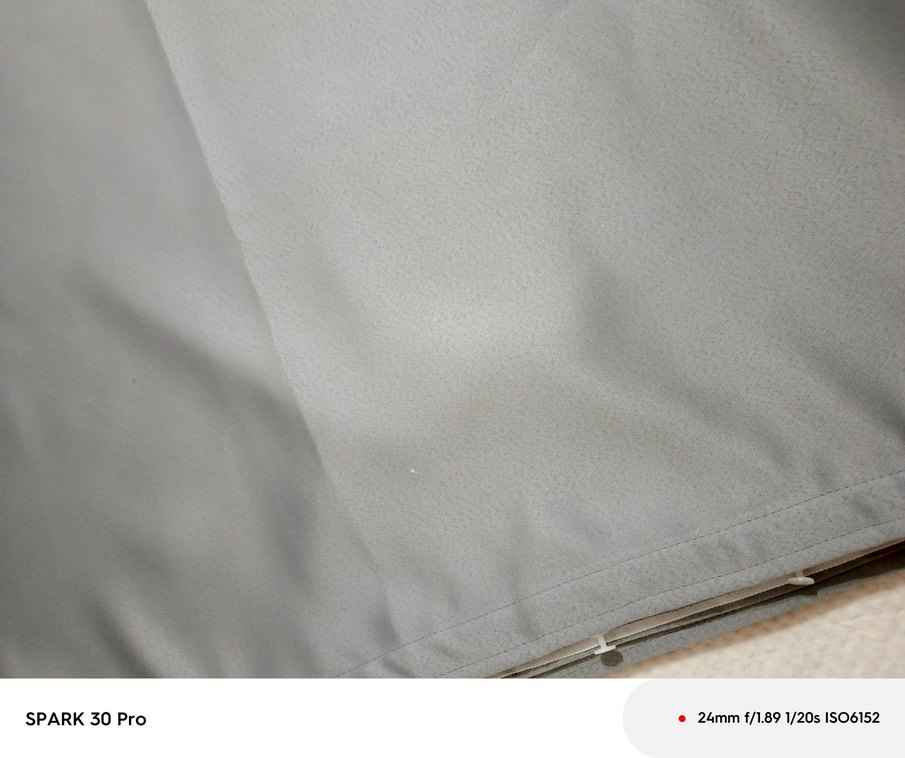 Gri Düz Desenli Perde - Görsel 3